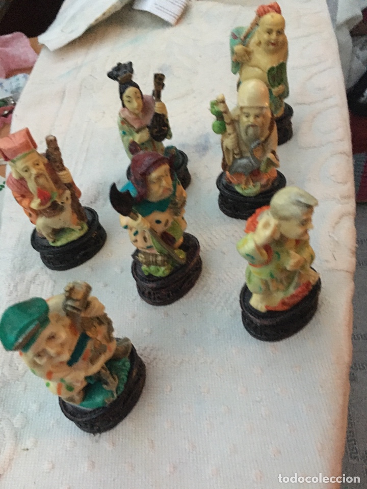 Vintage: figuras dioses chinos - Foto 1