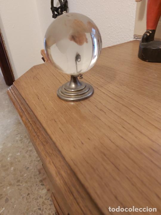 Vintage: globo terr&aacute;queo de cristal - Foto 2