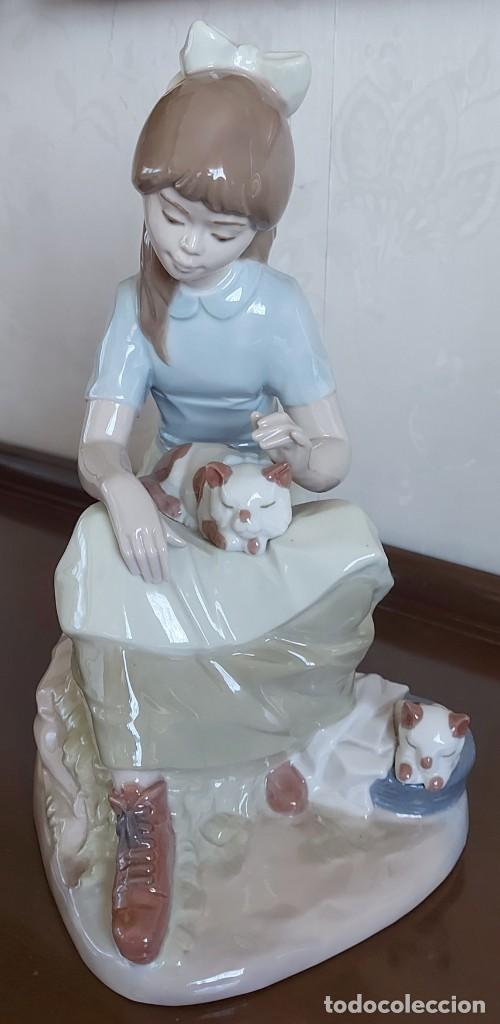Vintage: Figura Nadal a&ntilde;os 90 porcelana brillo