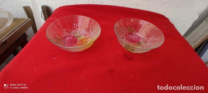 Vintage: 2 cuencos de cristal - Foto 1