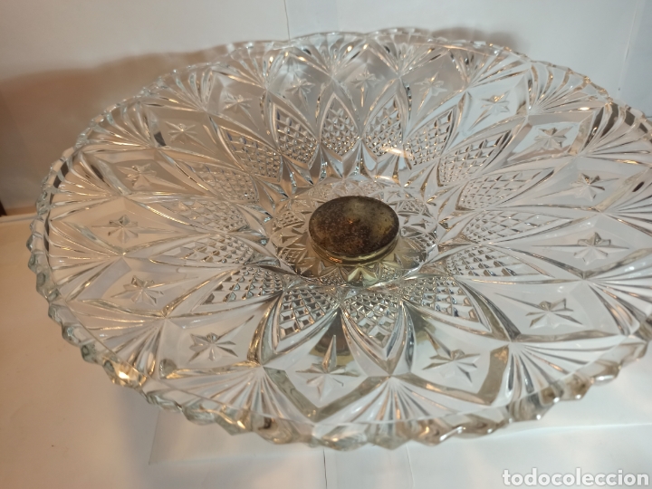 Vintage: centro de mesa de cristal - Foto 4