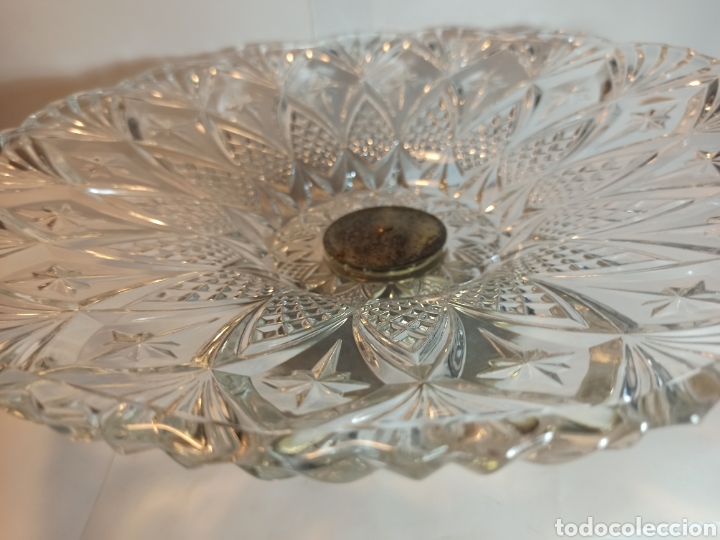 Vintage: centro de mesa de cristal - Foto 5