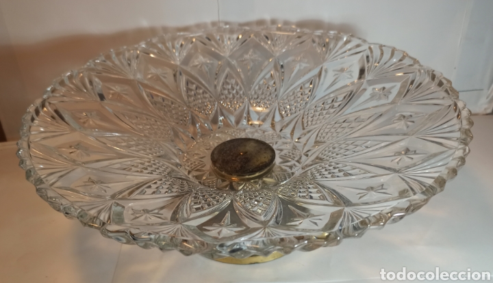 Vintage: centro de mesa de cristal - Foto 6