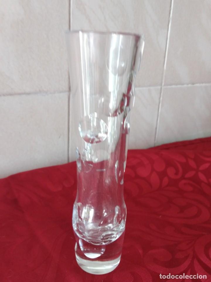 Vintage: Bonito jarr&oacute;n de cristal. - Foto 3