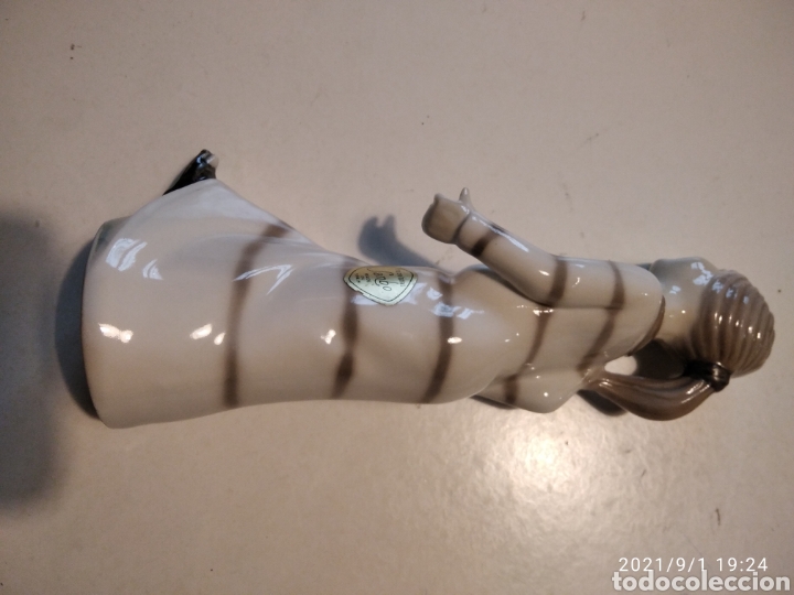 Vintage: Figura porcelana Sambo chica