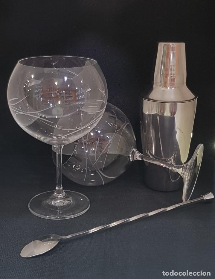 Vintage: Conjunto copas c&oacute;ctel - Foto 3