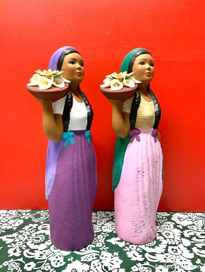 Vintage: MU&Ntilde;ECAS MEXICANAS DE CER&Aacute;MICA