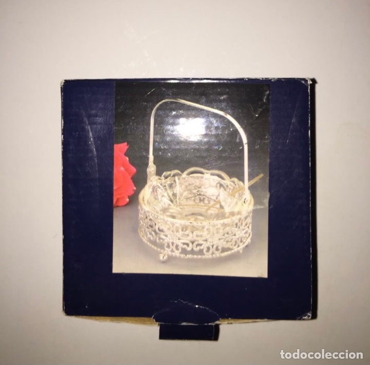 Vintage: Azucarero de cristal - Foto 2