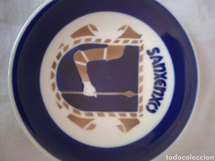 Vintage: Plato porcelana Galicia