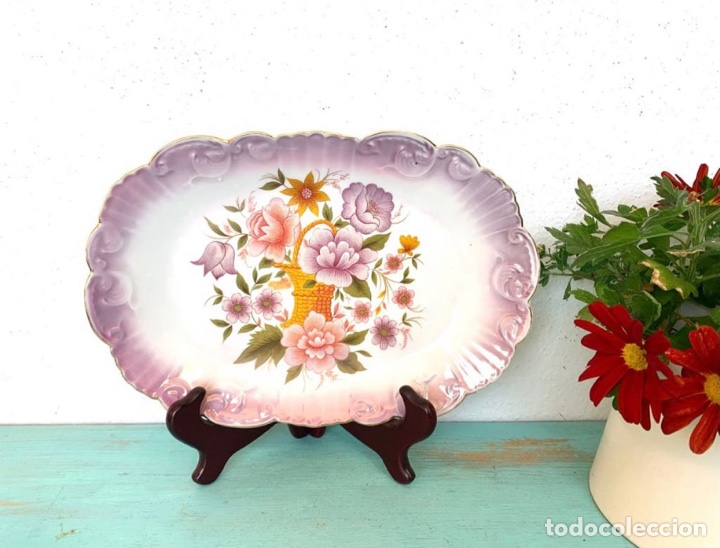 Vintage: BANDEJA DE PORCELANA VINTAGE