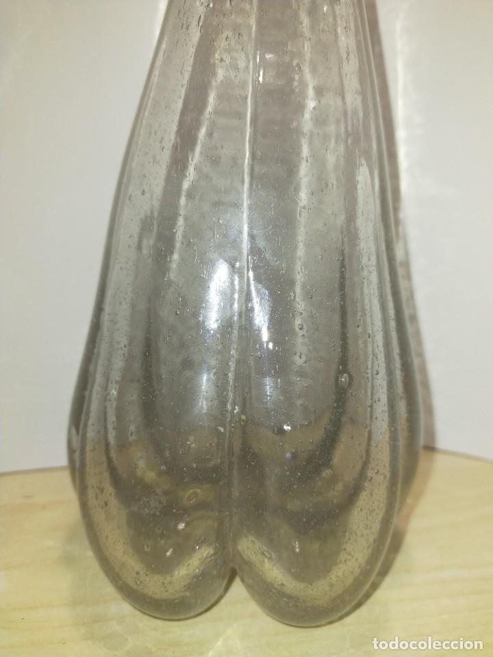 Vintage: Botella de cristal ,soplado. - Foto 2