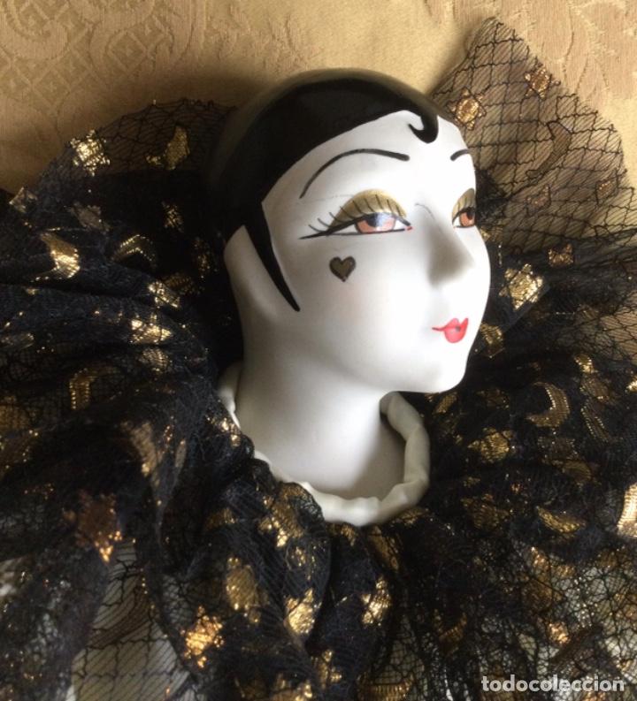 Vintage: MU&Ntilde;ECA ARLEQU&Iacute;N VINTAGE, DE PORCELANA CEL, BENIPARRES, VALENCIA