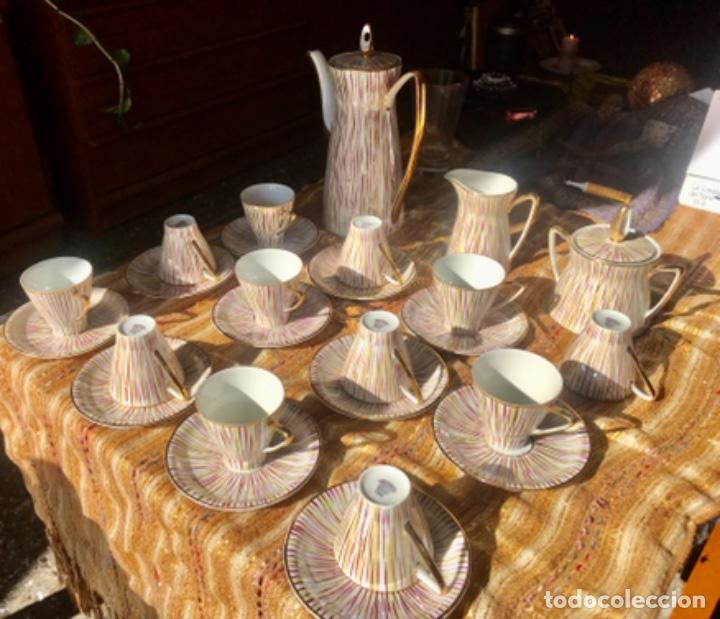 Vintage: cer&agrave;mica vintage Juego de caf&eacute;