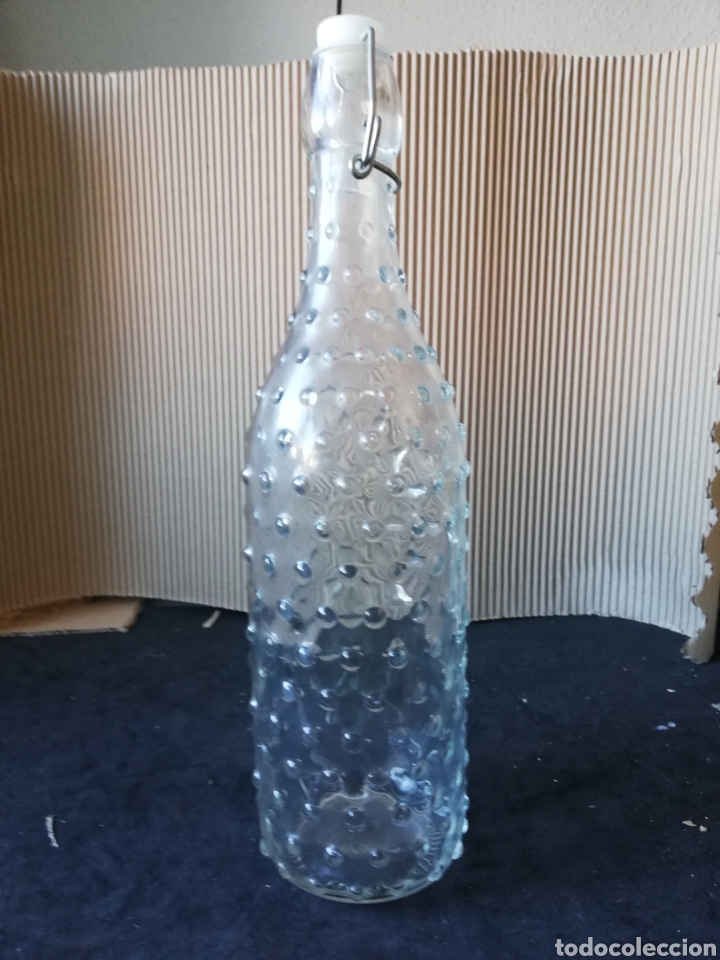 Vintage: BOTELLA CRISTAL VINTAGE 32cms. - Foto 4