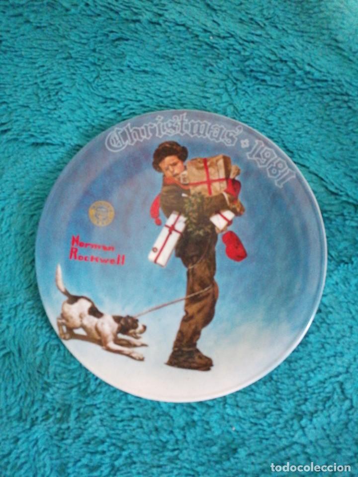Vintage: PLATO NAVIDAD EDICI&Oacute;N LIMITADA - Foto 1