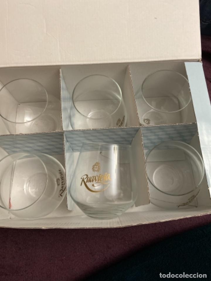 Vintage: Lote 6 vasos ruavieja