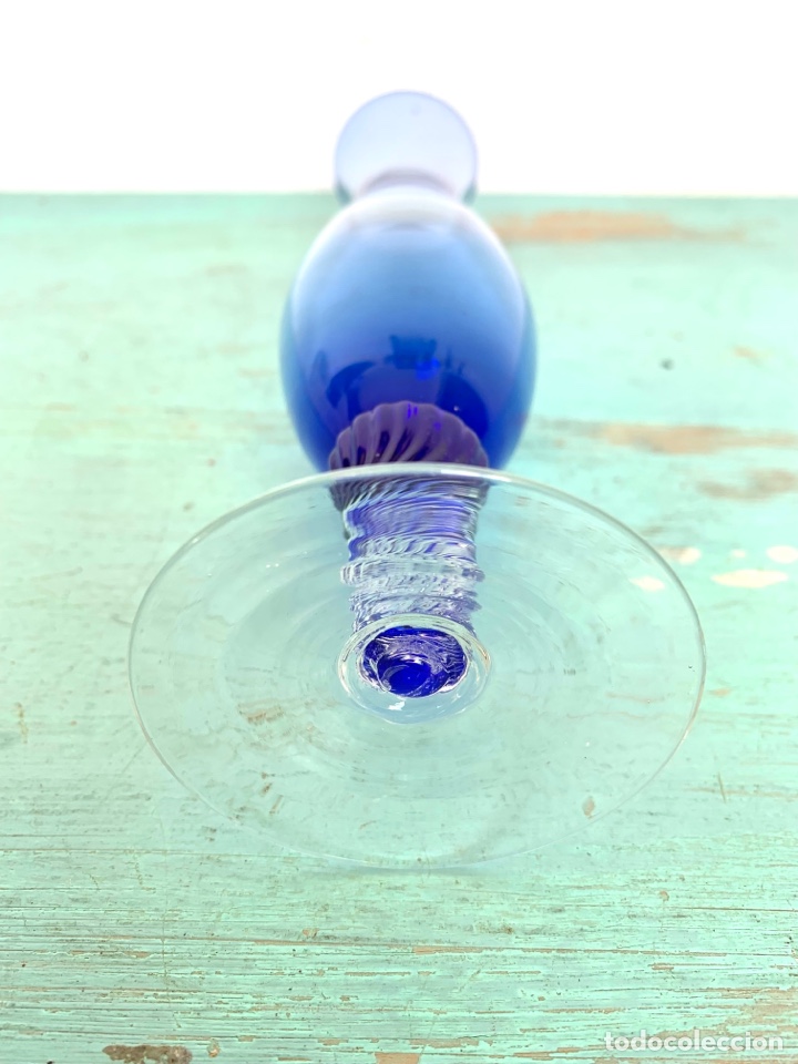 Vintage: VIOLETERO DE CRISTAL - Foto 5