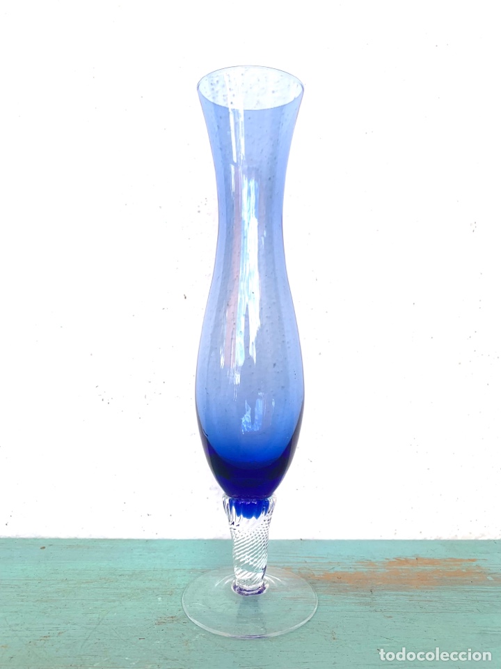 Vintage: VIOLETERO DE CRISTAL - Foto 8