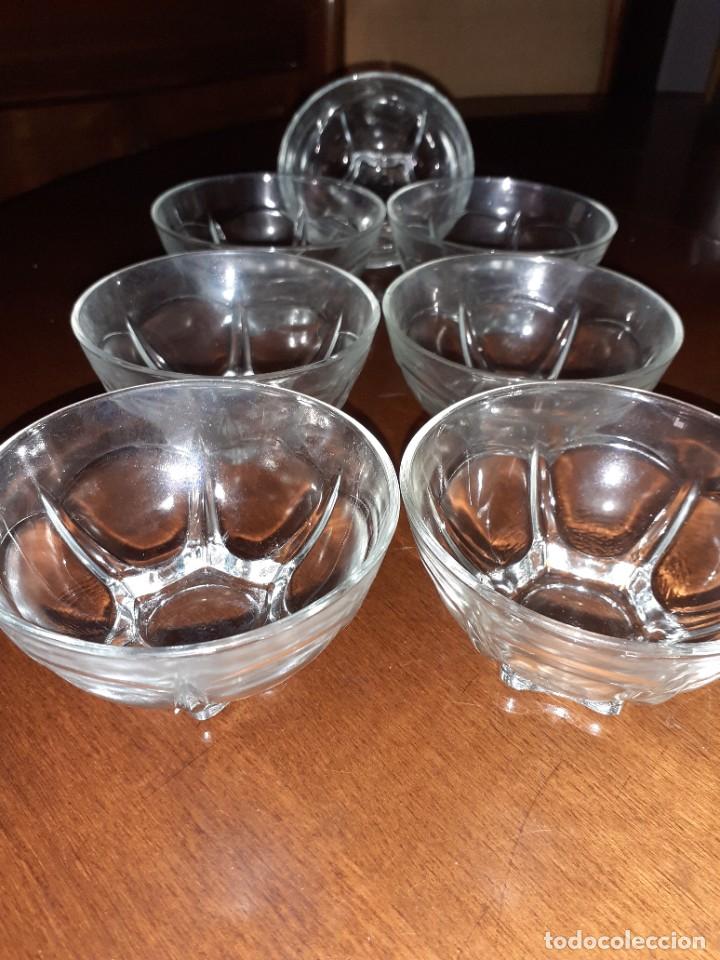 Vintage: Boles de cristal para postres. - Foto 1
