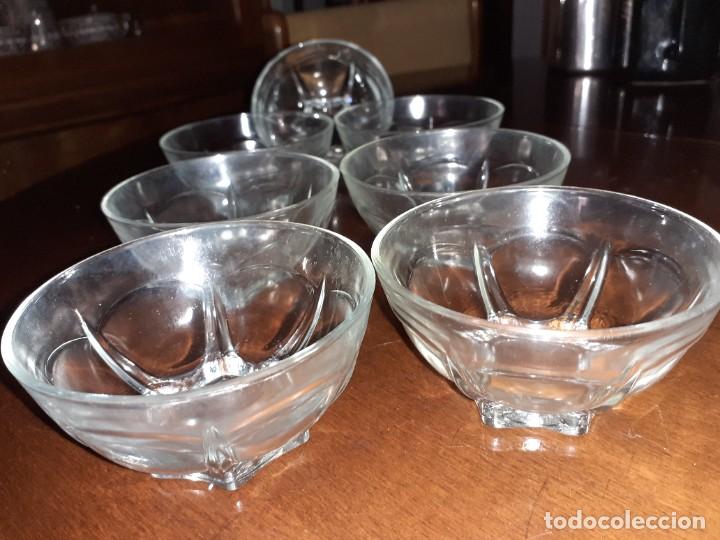 Vintage: Boles de cristal para postres. - Foto 2