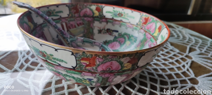 Vintage: Ensaladera de china macau - Foto 4