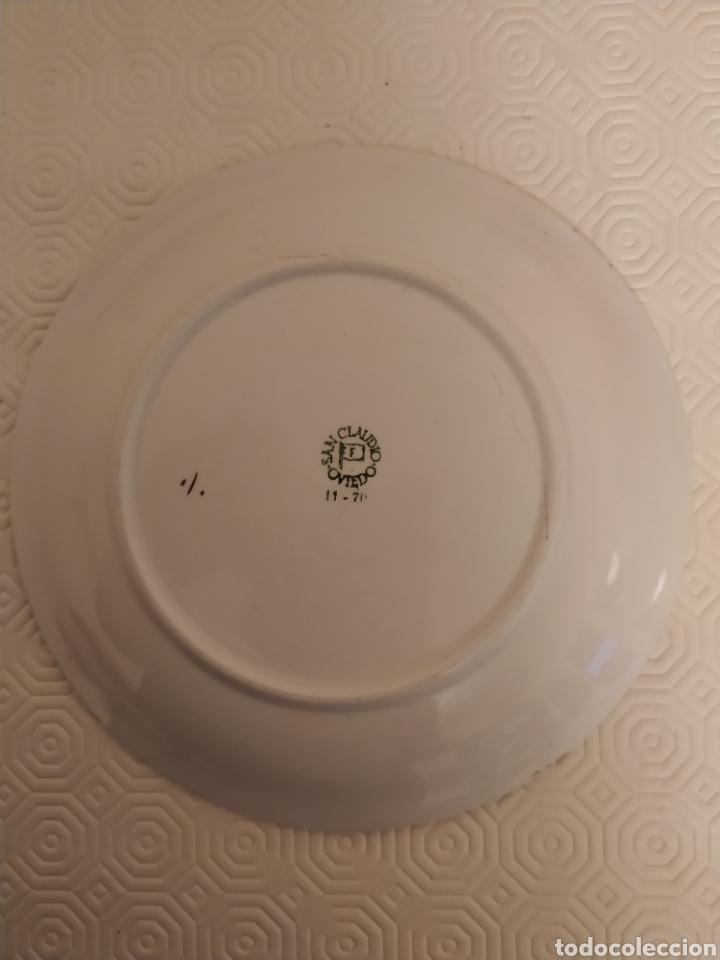 Vintage: Note 2 platos San Claudio - Foto 3