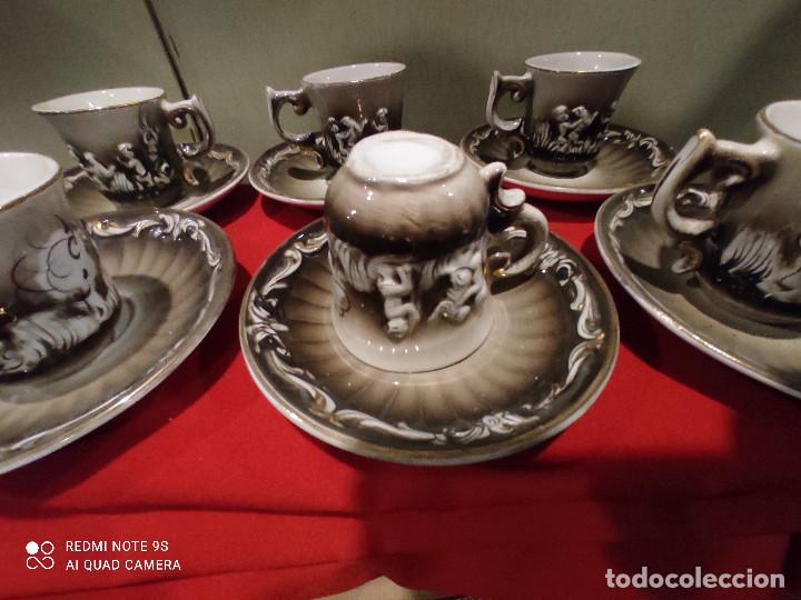 Vintage: 6 tazas y platos ceramicas - Foto 3 - 303108108