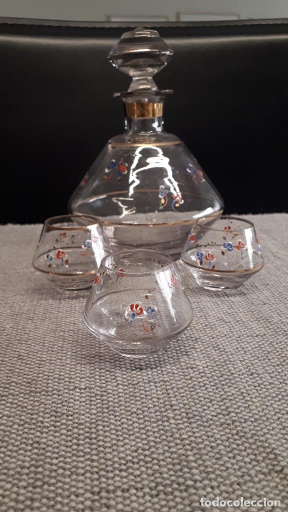 Vintage: Licorera y vasos - Foto 2