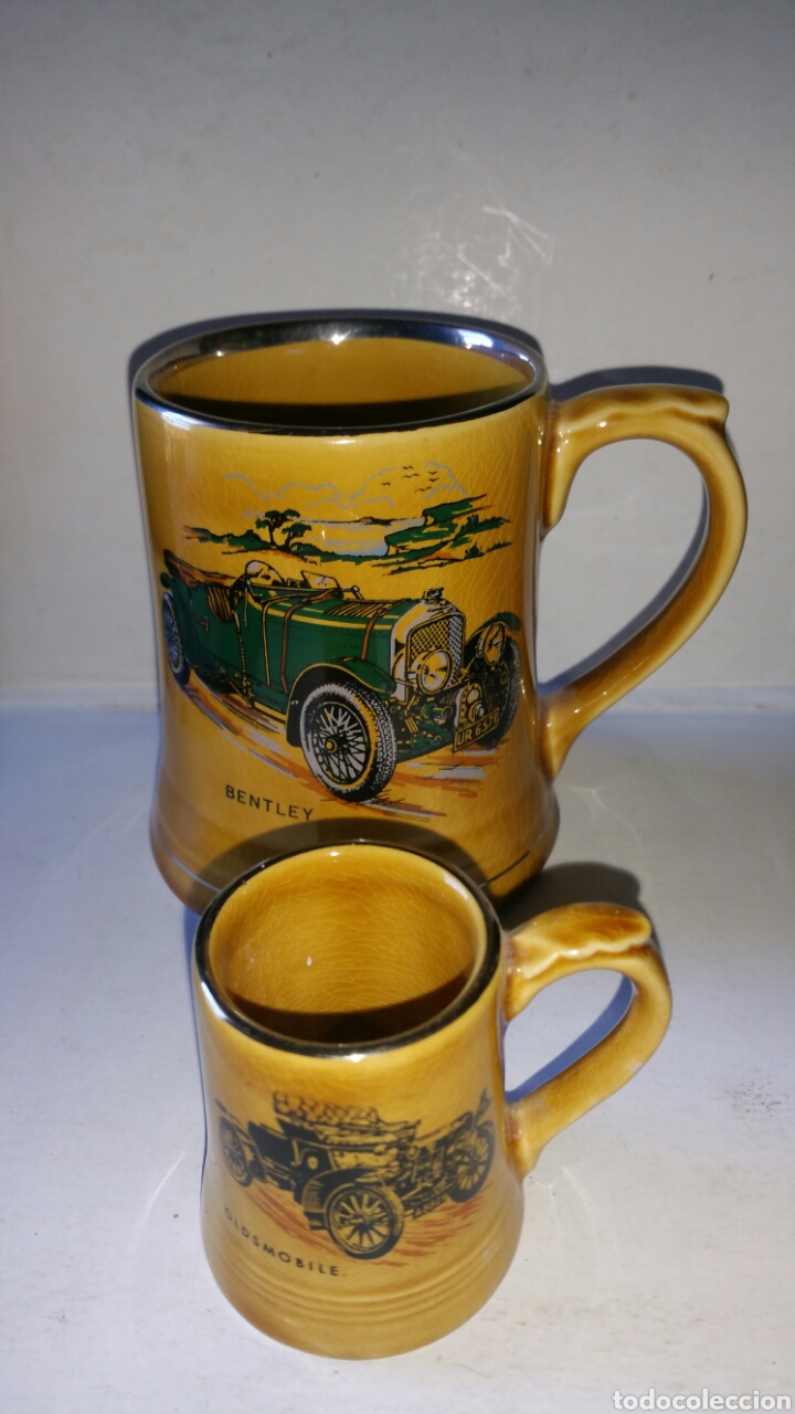 Vintage: Pareja de jarras de porcelana inglesa, R H by WADE.