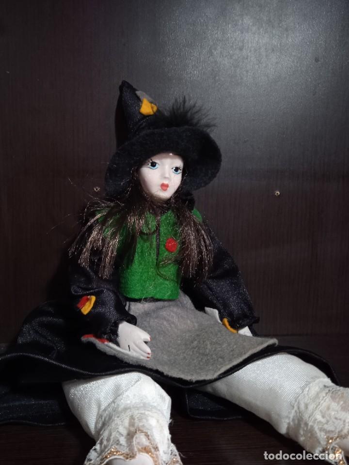 Vintage: preciosa mu&ntilde;eca de porcelana antigua
