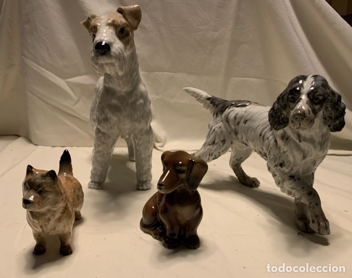 Vintage: Colecci&oacute;n n&ordm;3 / perros de porcelana