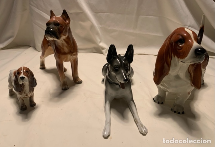 Vintage: Colecci&oacute;n n&ordm;4 / perros de porcelana