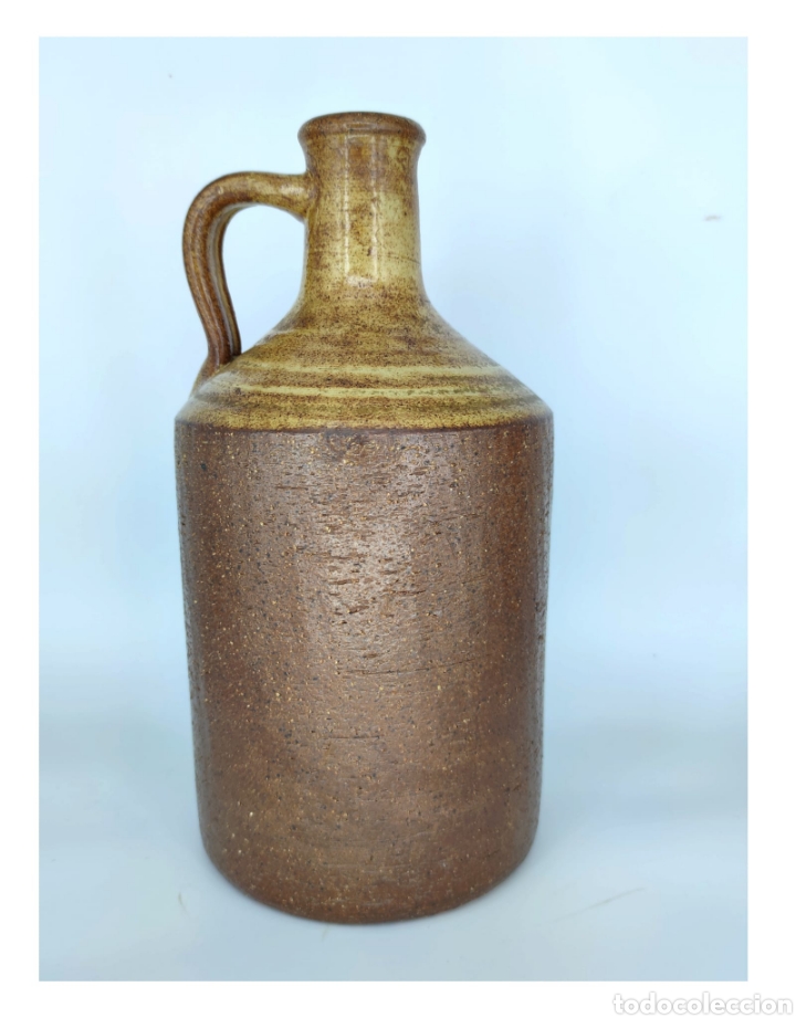 Vintage: VASIJA BARRO/GRES &rdquo;ASO&rdquo; A&Ntilde;OS 70