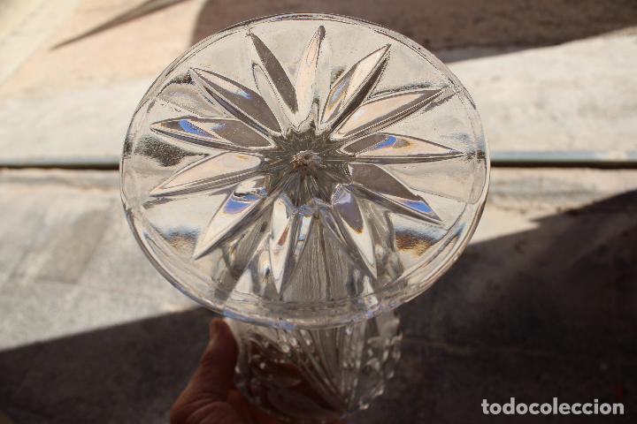 Vintage: jarron florero cristal - Foto 2