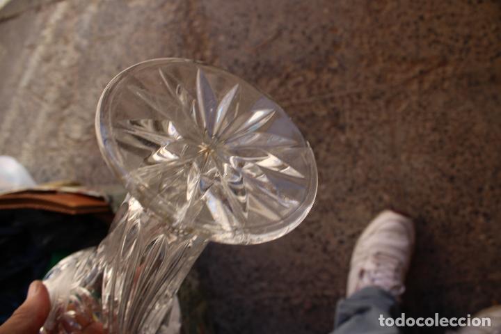 Vintage: jarron florero cristal - Foto 4