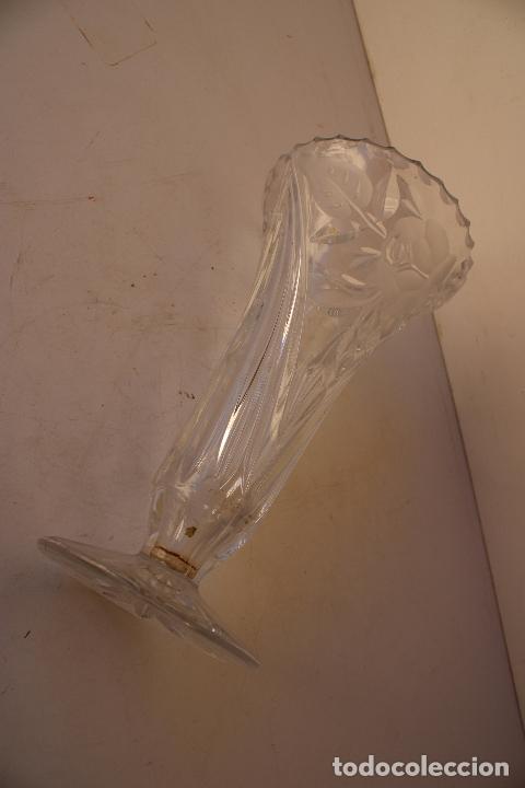 Vintage: jarron florero cristal - Foto 6