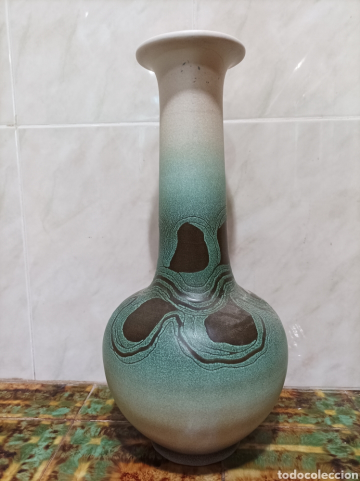 Vintage: Gran jarr&oacute;n de cer&aacute;mica Serra a&ntilde;os 70