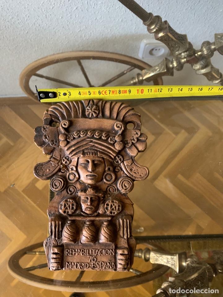 Vintage: Figura azteca numerada - Foto 3