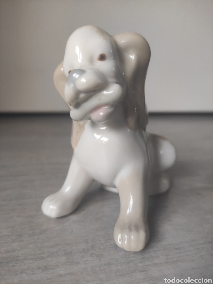 Vintage: Perrito porcelana - Lladr&oacute;