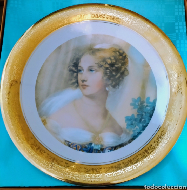 Vintage: Plato porcelana polaca. Johan Ender Natalia Potocka