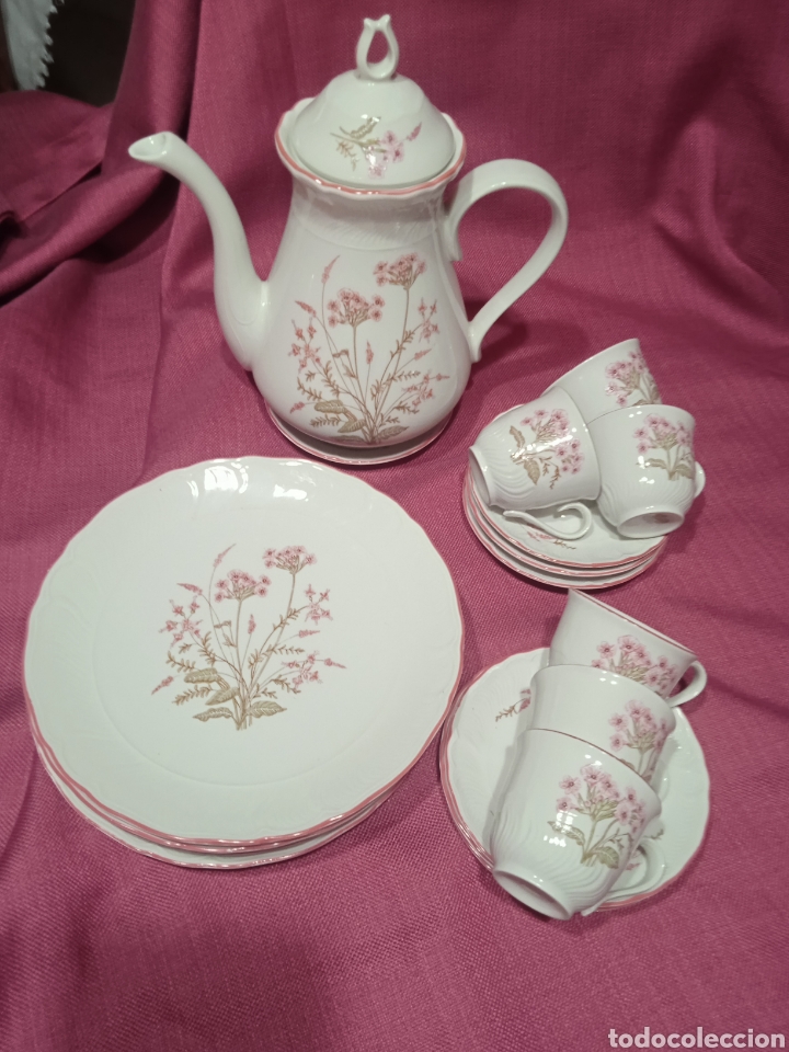 Vintage: Juego cafe porcelana Tognana