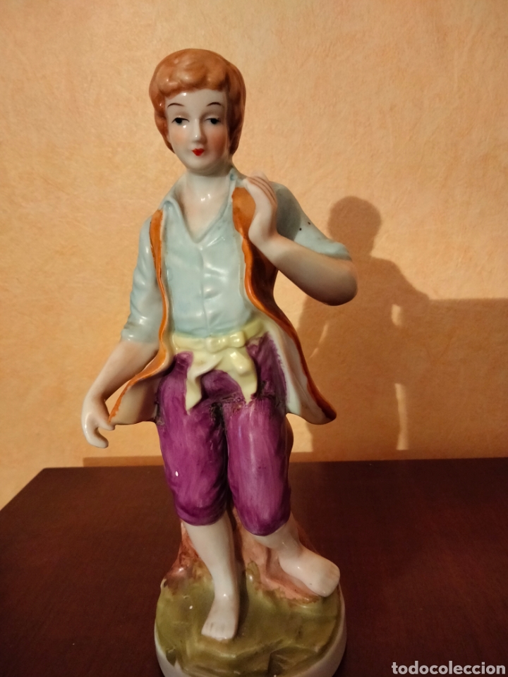 Vintage: Lote dos figuritas de porcelana