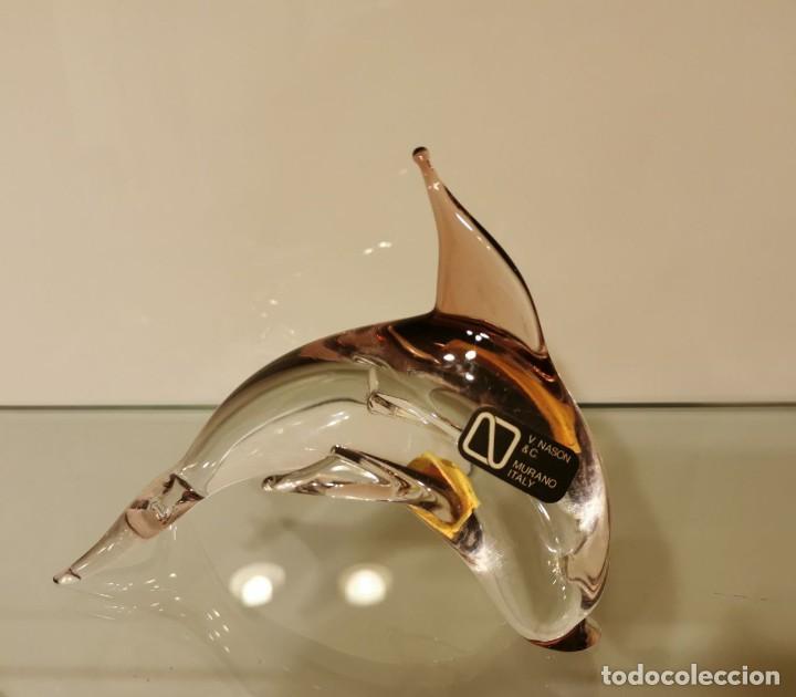 Vintage: DELF&Iacute;N CRISTAL DE MURANO - Foto 5