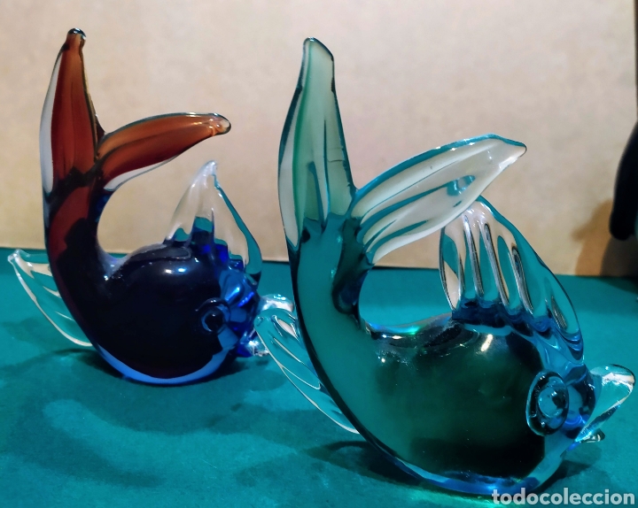 Vintage: Peces cristal Murano - Foto 2