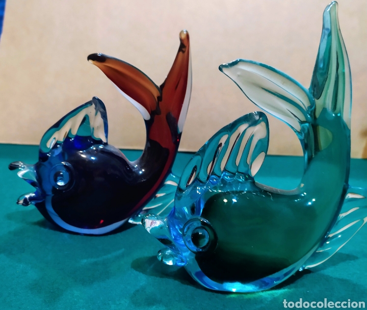 Vintage: Peces cristal Murano - Foto 1