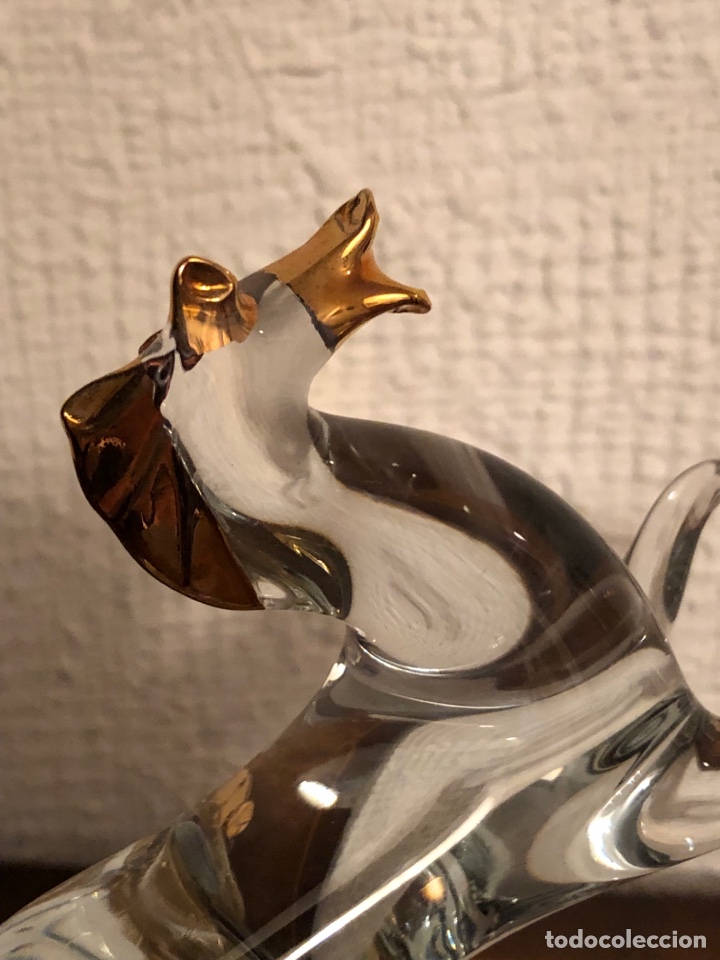 Vintage: CABALLO CRISTAL MURANO - Foto 4