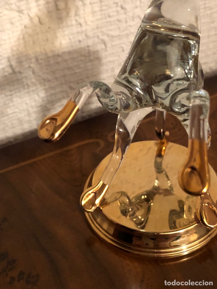 Vintage: CABALLO CRISTAL MURANO - Foto 7