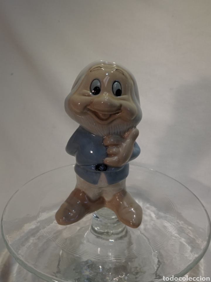 Vintage: ENANITO FELIZ DE PORCELANA WALT DISNEY