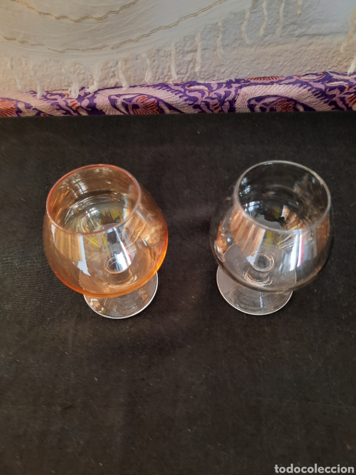 Vintage: Copas de Brandy co&ntilde;ac vintage. - Foto 4