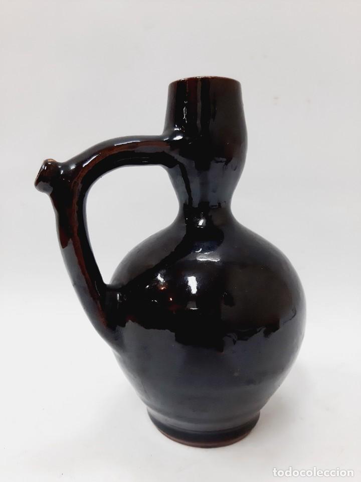 Vintage: Jarra vintage de cer&aacute;mica vidriada